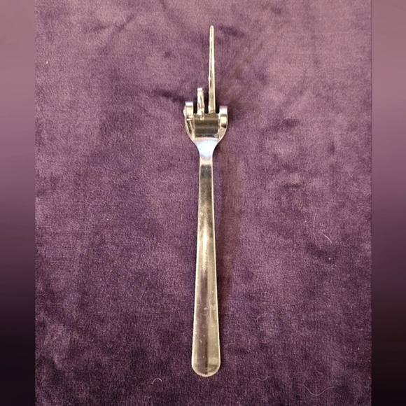 Other - Whimsical Attitude Stainless Steel Pickle Olive Hors d'oeuvre Fork